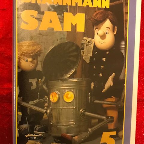 Brannmann Sam 5 VHS film Bud ønskes