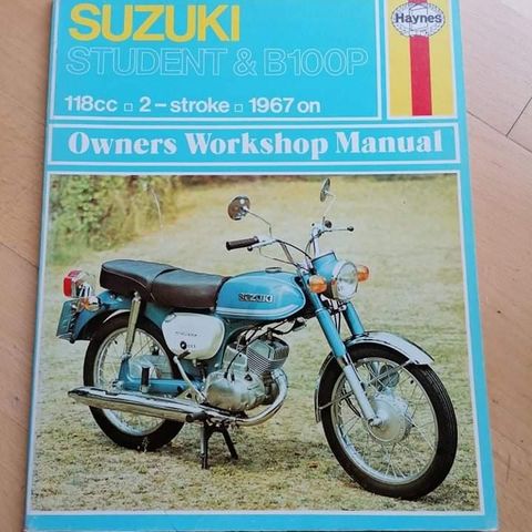 Suzuki verkstebok.