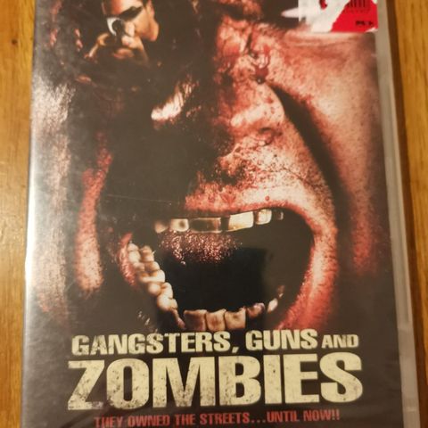 Gangsters, Guns and Zombies (DVD, i plast, norsk tekst)
