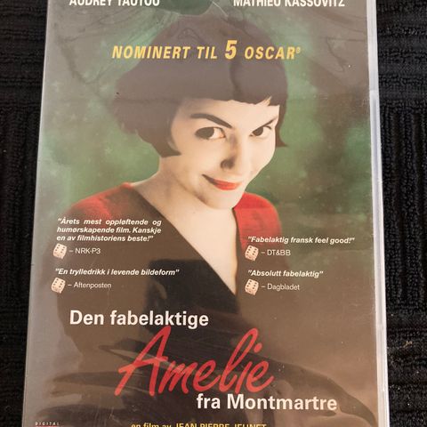 Den Fabelaktige Amelie Fra Montmartre (DVD)