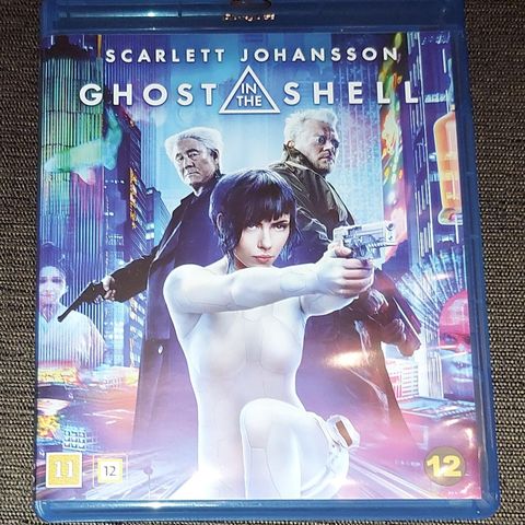 Ghost in the Shell Blu-ray film selges!