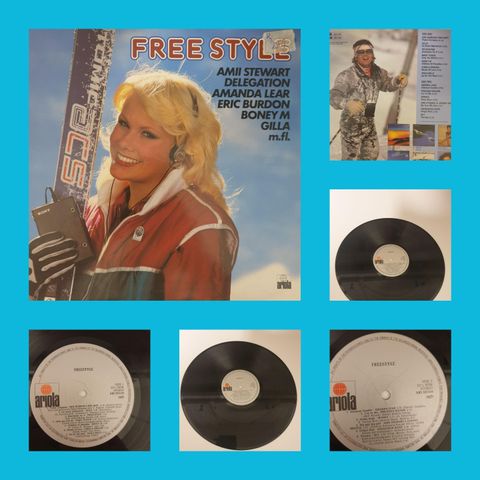 VINTAGE/RETRO LP-VINYL "FREE STYLE 1980"