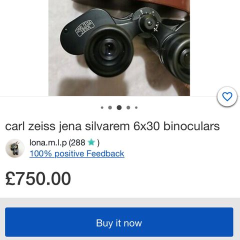 Carl Zeiss  6x30  & 6x24