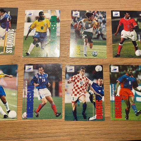 VM 98 fotballkort 