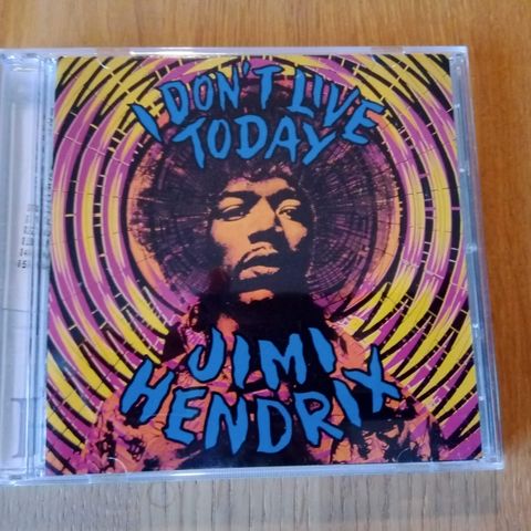 Jimi Hendrix - I Don't live today Skjelden 2CD med studio outtakes Limitert