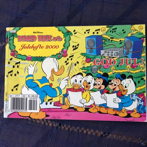 Donald Duck julehefter til salgs
