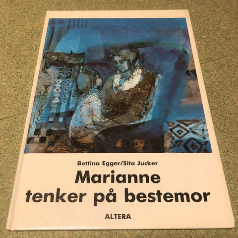 Barnebok: Marianne tenker på bestemor