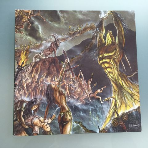 Marduk ‘’Opus Nocturne’’  1994 Grønn LP. Burzum, Mayhem, Darkthrone