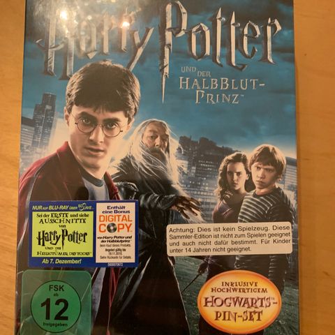 Harry Potter und der Halbblutprinz - Collector's Edition "Pin Set" (Blu-ray)