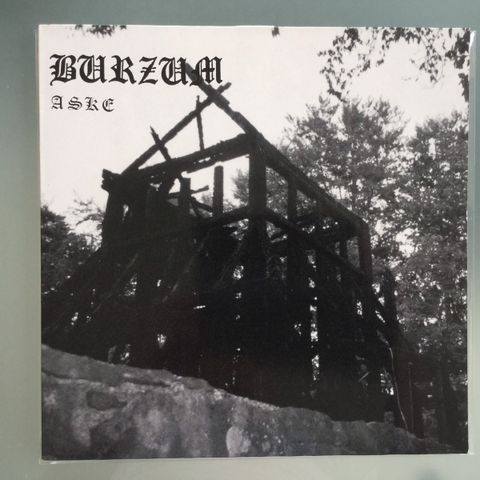 Burzum ‘’Aske’’ LP.  DSP 1993. Black Metal.