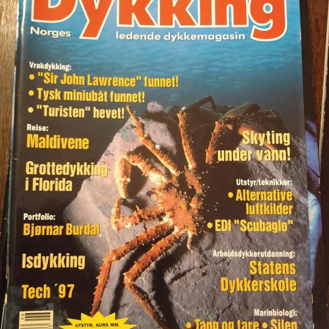 Dykking - dykkemagasin, 1997-2001
