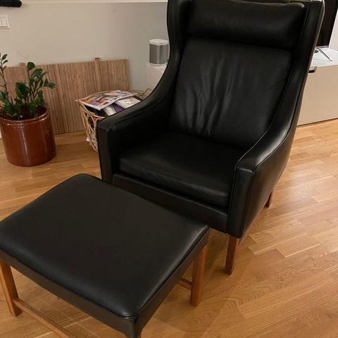 Flott 965H LOUNGE CHAIR AV FREDRIK KAYSER FOR VATNE MØBLER, 1960S