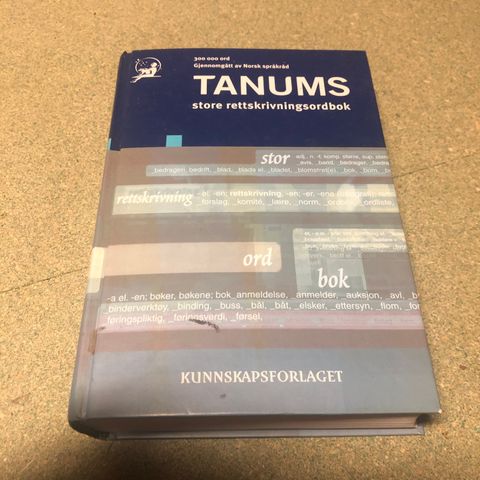 Tanums store rettskrivningsordbok