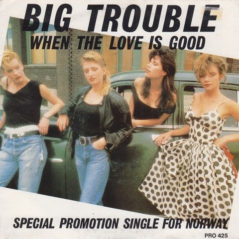 Big Trouble-promosingle (vinyl)