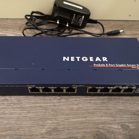 Netgear GS108T Gigabit 8P Switch