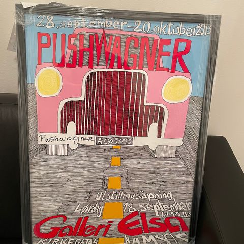 Pushwagner plakat