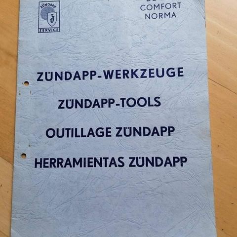 Zundapp mc delekatalog.