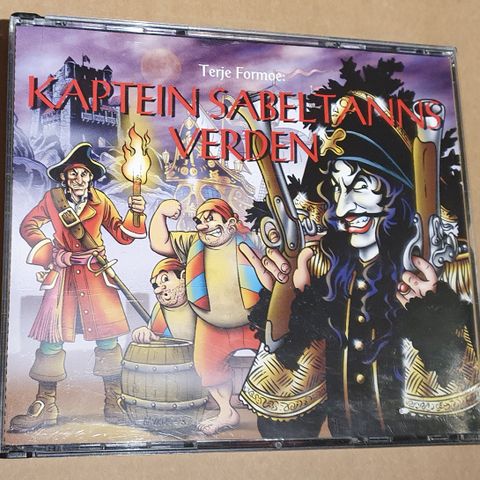 Kaptein Sabeltann - Kaptein Sabeltanns Verden - 2CD -  Terje Formoe