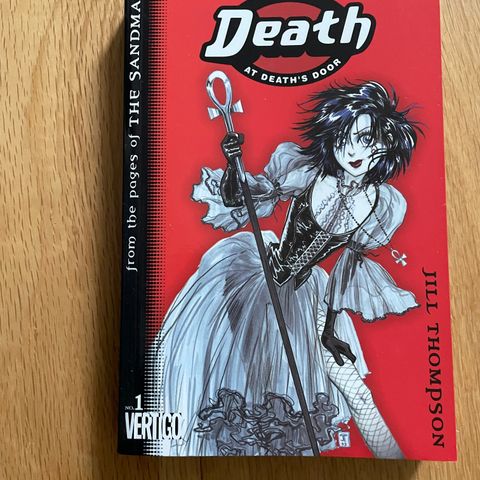 Death: At Death's Door - manga horror - engelsk