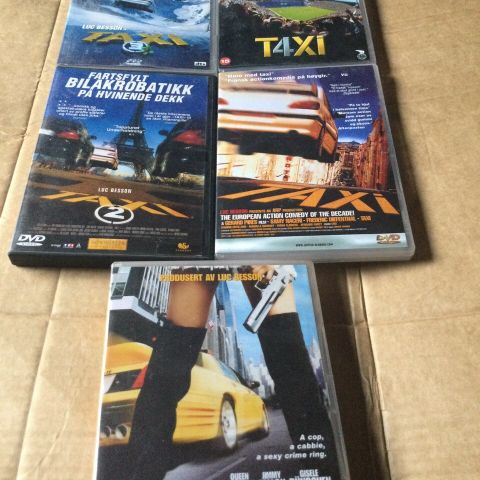 DVD Taxi  filmene