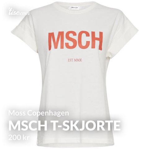 Moss Copenhagen T-skjorte