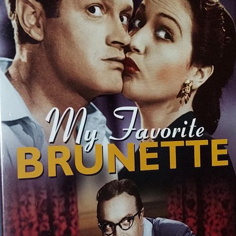 ELDRE DVD.MY FAVORITE BRUNETTE 1947.