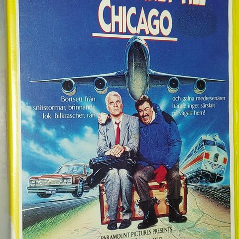 VHS BIG BOX.NESTE STOPP,CHICAGO.