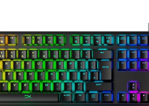 Mekanisk tastatur med HyperX switcher - som nytt