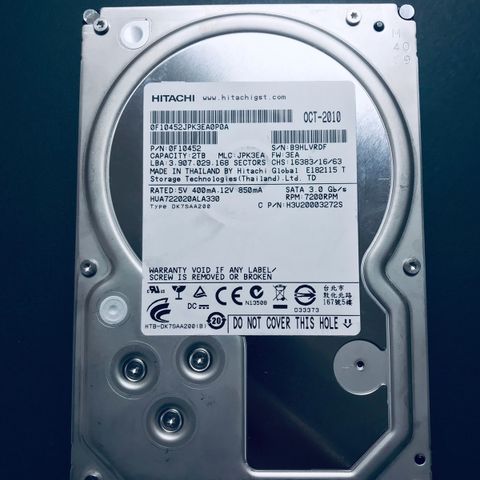 Enterprise Harddisker 2TB