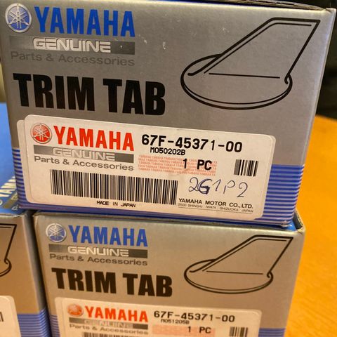 Yamaha Trim  Tab anoder