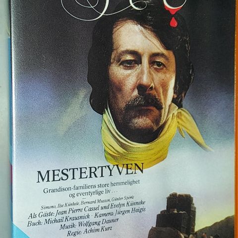 VHS BIG BOX.MESTERTYVEN GRANDISON.NORD VIDEO.