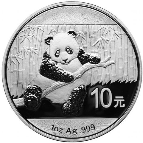 2014 KINA 1 OZ SØLV PANDA