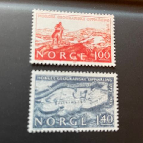 Norske frimerker 1973