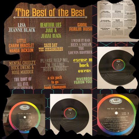 VINTAGE/RETRO LP-VINYL "THE BEST OF THE BEST"