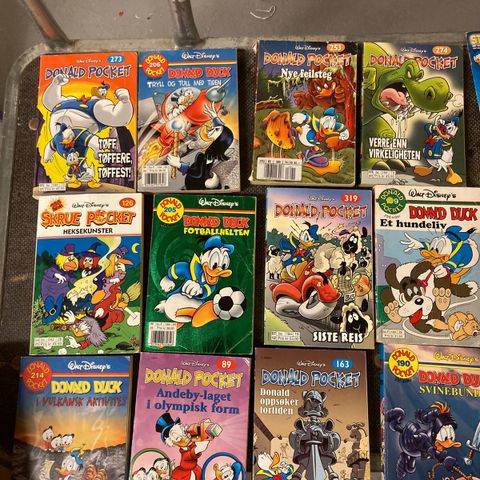 Donald Duck blader bøker