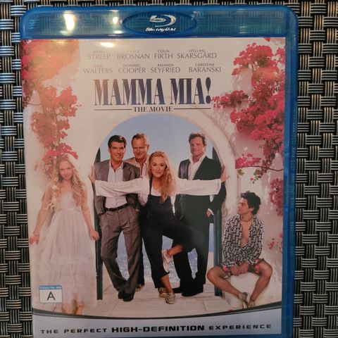 Mamma Mia blue ray