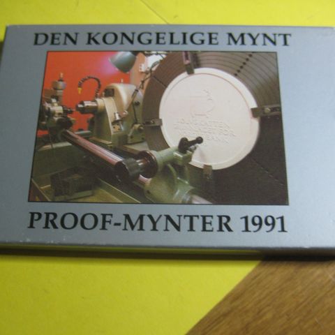 Proofsett  Norge 1991