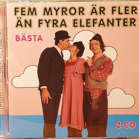 Fem Myror Är Fler Än Fyra Elefanter – Bästa, 2015, CDx2