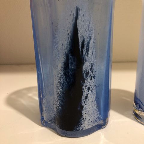 Kunstglassvaser  fra Randsfjordglass.