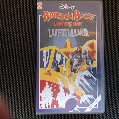 Bjørnen Baloo - Luftens Helt - Luft i Luka - VHS