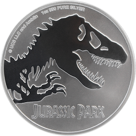 2020 Niue Jurassic Park 1 oz Sølv BU