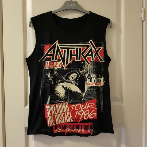 Anthrax - Spreading the Disease singlet, pent brukt