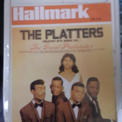 The Platters 8 spors kassett / uåpnet