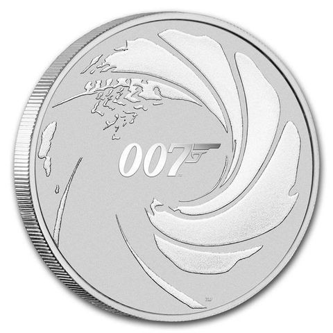 2020 Tuvalu 1 oz Sølv James Bond 007