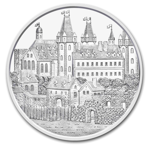 2019 ØSTERRIKE 1 OZ SØLV 825TH ANNIVERSARY WIENER NEUSTADT