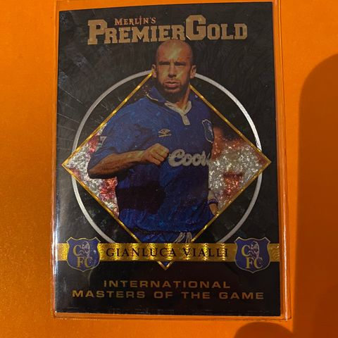 International Masters Vialli Premier Gold 96-97 fotballkort