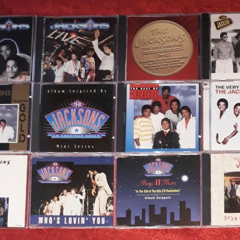 Cd plater: The Jacksons.