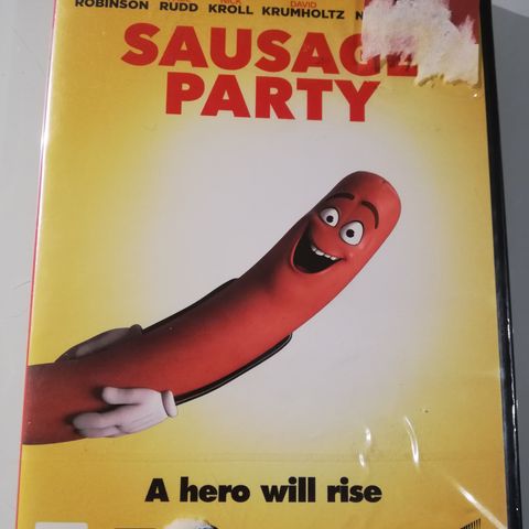 Sausage Party (DVD) - 2016 - 100 kr inkl frakt