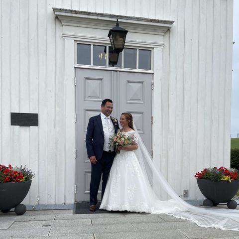 Brudekjole Pronovias White One Ossa med underskjørt