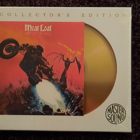 Meat Loaf - "Bat out of hell"  24 Karat gold CD Mastersound Edition (som MFSL)